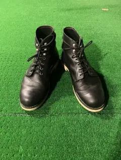 激レア黒ソールREDWINGカスタム8165アイリッシュセッター古着キムタク REDWING RW-8165 カスタム 四角犬タグ 98年製Ⅱ - 赤い羽BLOG