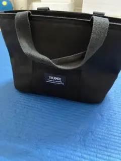 THERMOS 黒いキャンバス弁当袋