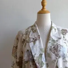 Leilian 花柄ジャケット