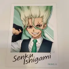 Dr.STONE チェキ風カード ブロマイド 石神千空