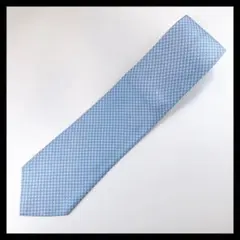 フランコバッシ ネクタイ ソリッド柄 ブルー系