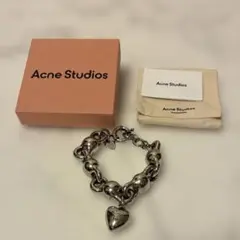 Acne Studios COIN BRACELET CHARM ブレスレット ACNE STUDIOS Chain-Link Coin-Charm Brass Bracelet | endource