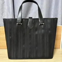 ホースヘア☆A4収納トートバッグ☆ビジネスバッグに！美品☆(株)尾野商事☆JRA