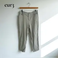 エウルキューブ【13】ストレートパンツ きれいめ　カジュアル シンプルd66