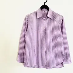 UNIQLO ユニクロ ストライプ 長袖シャツ S