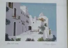 『paesaggio greco』salvoサルボ　作　風景画 ファッション通販 安い paesaggio greco』salvoサルボ 作 風景画
