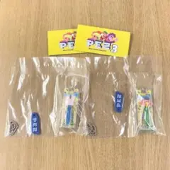 【2個】 ウサギ＆ネコ PEZ ボールチェーンマスコット Vol.3 ガチャ