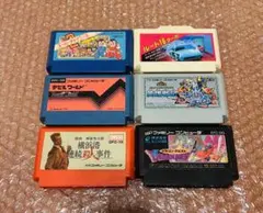 【FCソフト6本セット・任天堂・ファミコン】sat
