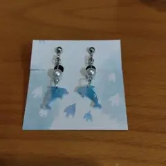 イルカのイヤリング