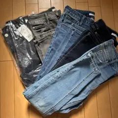 オペークドットクリップ　スキニーパンツ5本纏め売り(1本のみ未使用未開封品)