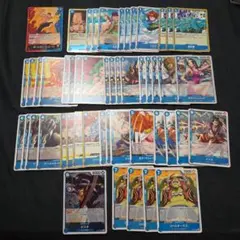 ワンピースカード　受け継がれる意志　青　デッキパーツ　R以下