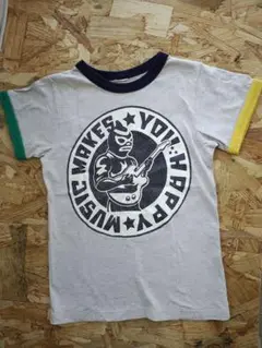 音楽好きのためのTシャツ　110〜120サイズ