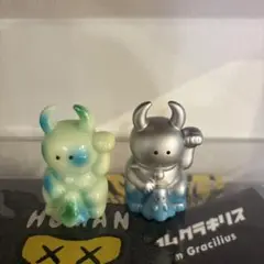 uamouグラデーション＆シルバー フィギュアセット