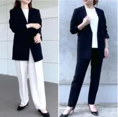 美品・希少サイズ✨セオリー　ノーカラージャケット　バックギャザー　Admiral