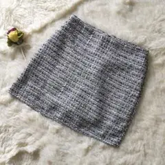 グレイルGRL ツイードミニスカートM