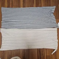 無印良品 枕カバー 天竺編み 綿100% 45×88(43×63用)2枚セット