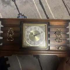 CITIZEN 木製 レトロ時計　シチズン　置き時計