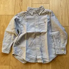 ラルフローレン キッズ ボタンダウンシャツ 長袖 オックスフォードシャツ