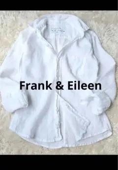 Frank & Eileen ホワイト長袖シャツ XS