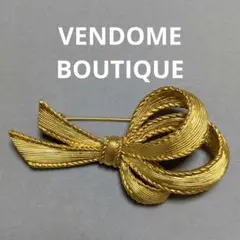 2508111◎VENDOME　BOUTIQUE◎リボンのブローチ