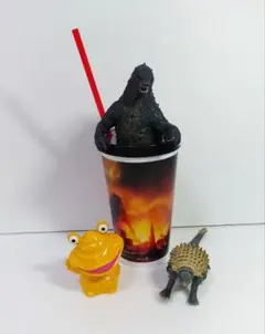 ゴジラ カネゴン フィギュア まとめ売り ソフビ アンギラス