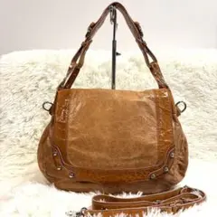 archive shoulder bag Y2K leather 00s