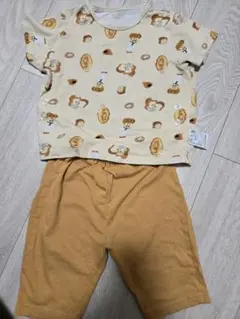パンどろぼう ベビー服 ベビーパジャマ サイズ90 上下セット