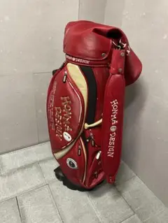 美品新品未使用HONMA ゴルフバッグ・キャディバッグ HONMA ゴルフキャディバッグ 新品・未使用 ホワイト ネイビー