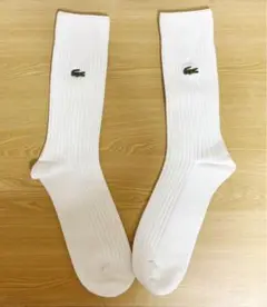 LACOSTE リブニットソックス