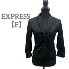 匿名配送✨EXPRESS 【F】テーラードジャケット きれいめ ブラック