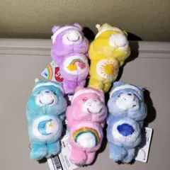 ケアベア すやすや マスコット 5体コンプリート