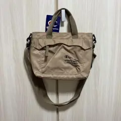 【新品タグ付き】 チャンピオン　ショルダー　ベージュ