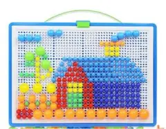 値下げ！296ピース　送料無料!! 知育玩具　カラフルパズル