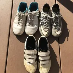 NIKE adidas サッカーシューズ ジャンク まとめて