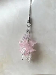 フラワーチャーム　キーホルダー