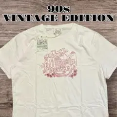 90s ヴィンテージ　Tシャツ　刺繍　タグ付き
