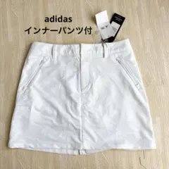 adidas レディース ゴルフ スカート インナーパンツ付　L 訳あり　未使用