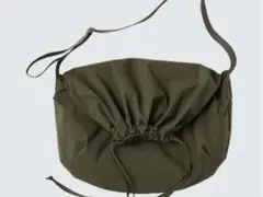 【UNIQLO U】ドローストリングショルダーバッグ【2022AW】
