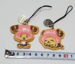 【未使用・非売品】ワンピース　ONE PIECE　チョッパー　ストラップ　2個