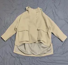 emmi atelier 試着程度 20AW オーバーウールスウィッチコート