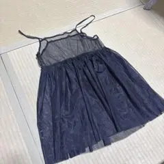 GRL チュールキャミソール　ブラック