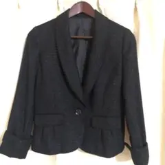 Lavannor ジャケット　Ｌ　黒ラメ