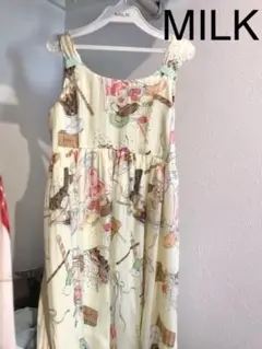 MILK パフェ柄ワンピース