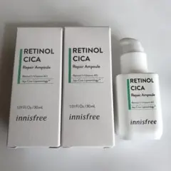 イニスフリー レチノールシカリペアアンプル 30ml×2個セット 美容液