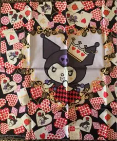 ❤️新品未使用❤️ANN SUIアナスイ×サンリオ❤️クロミ❤️タオルハンカチポーチ❤️ ANNA SUI ポシェチーフ クロミ コラボ アナスイ エチケット
