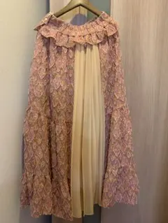 フランシュリッペ ハニーベア ロングスカート ピンク