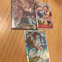 ワンピースカードゲーム　ベン・ベックマン　SR SP 美品 3枚セット