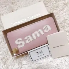新品 サマンサタバサ SamanthaThavasa サマタバ ラウンド 長財布