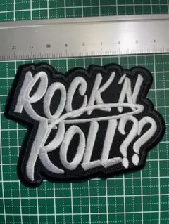 アイロンワッペン★ROCK'N ROLL??★ロンクンロール