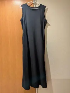 UNIQLO AIRism ノースリーブ ワンピ ブラック L